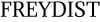 Logo Freydist black